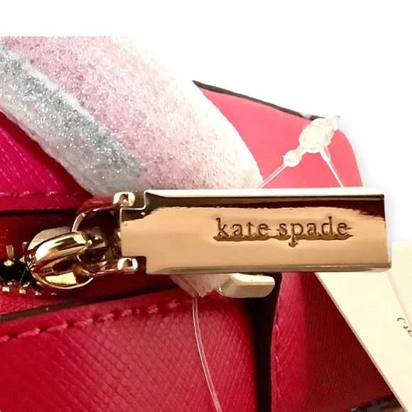 Kate Spade Staci Mini Camera Bag Crossbody, Pink Ruby, NEW WITH TAGS - Picture 12 of 13